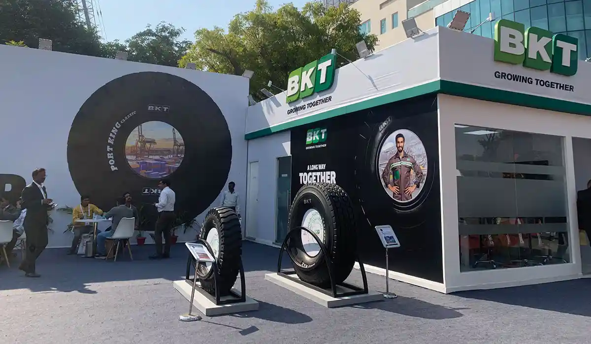 BKT Tires Decal