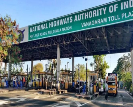 Illustration of India’s national highways network with highlighted toll roads for monetisation under NHAI’s Toll-Operate-Transfer (ToT) model