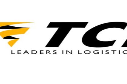 A logistics facility handling temperature-controlled storage and transport of lithium-ion batteries for EVs and energy storage, ensuring safe and sustainable battery supply chain management.
