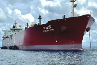 225m LPG Carrier Sahyadri inducted into India’s fleet under Maritime Vision 2030, boosting shipping and energy logistics.