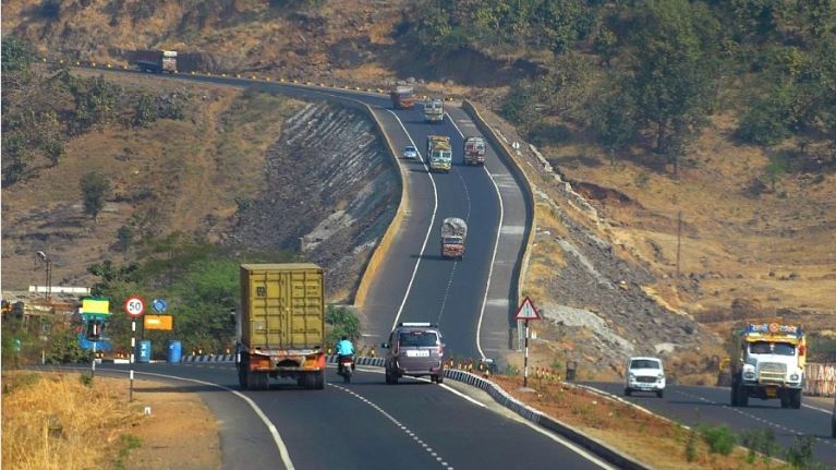 "Bharatmala Highway Construction Work Progressing in Gujarat Under Phase-I of the National Project"