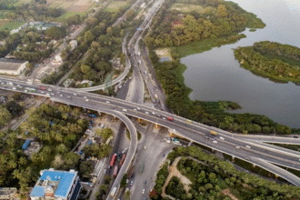 Bengaluru double-decker flyover under construction easing traffic congestion
