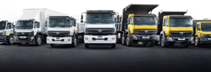 Electric heavy-duty trucks with swappable batteries at JNPA Nhava Sheva port