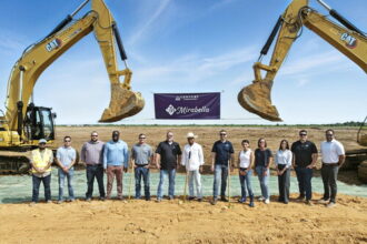 Century Communities breaks ground on Mirabella, a 318-acre master-planned community in Brookshire near Houston, featuring over 1,000 new homes and resort-style amenities
