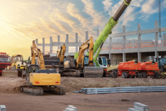 Construction activity boosts economic growth in Uttar Pradesh and Bihar through infrastructure, housing, and industrial development.