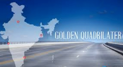 Golden Quadrilateral 2.0 national expressway network India infrastructure development PM Gati Shakti master plan high speed expressways greenfield corridor project freight and logistics connectivity sustainable mobility electric vehicle ready highways industrial and economic hubs next generation road network