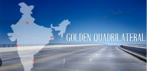 Golden Quadrilateral 2.0 national expressway network India infrastructure development PM Gati Shakti master plan high speed expressways greenfield corridor project freight and logistics connectivity sustainable mobility electric vehicle ready highways industrial and economic hubs next generation road network
