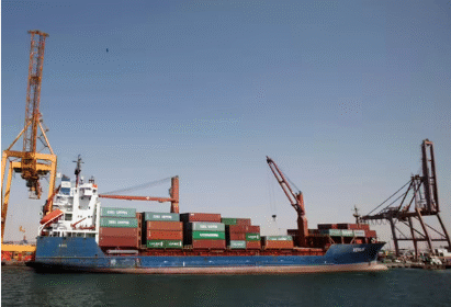 Aerial view of Haldia Multi-Modal Terminal on National Waterway-1