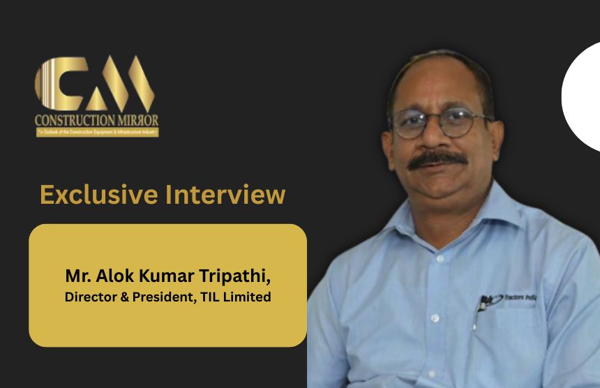 TIL Limited President Alok Kumar Tripathi explains digital telematics integration, crane innovation, and India-focused engineering for next-generation material handling solutions.