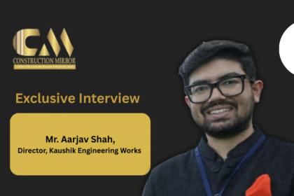 Kaushik Engineering Works Director Aarjav Shah discussing advancements in asphalt batch mix plants, modular equipment design, and sustainable road construction technology