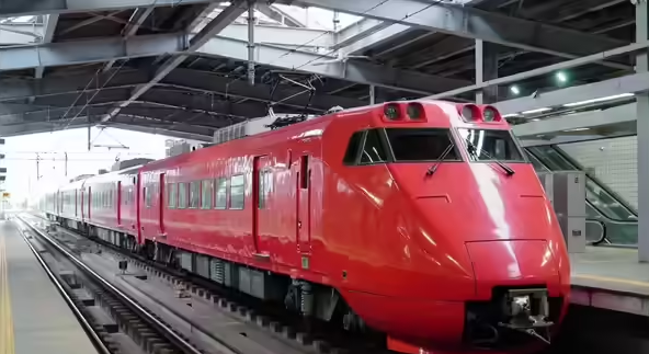 Mumbai–Ahmedabad bullet train corridor construction; India’s first high-speed rail project set to launch Surat–Vapi section in 2027.