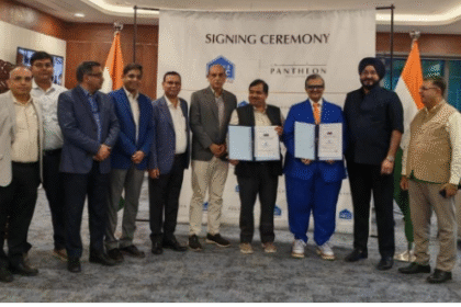 NBCC India and Pantheon Elysee Real Estate Development LLC officials sign MoU to collaborate on infrastructure and real estate projects across the UAE.