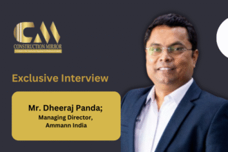 Dheeraj Panda Managing Director Ammann India discussing sustainability, green roads initiative, asphalt recycling, circular economy and digitalisation in Indian road construction