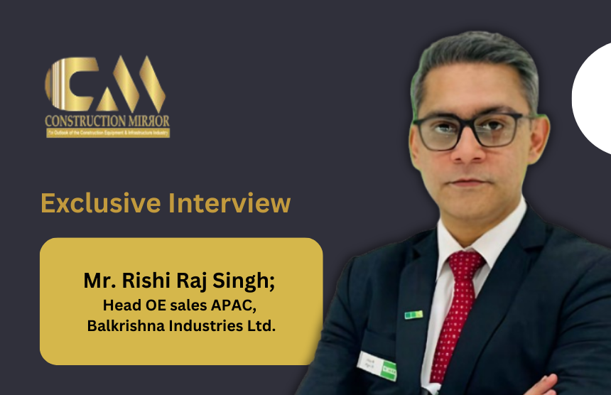 Rishi Raj Singh Head OE Sales APAC Balkrishna Industries Ltd discussing sustainability, vertical integration, carbon black production and tyre manufacturing at BKT Bhuj plant