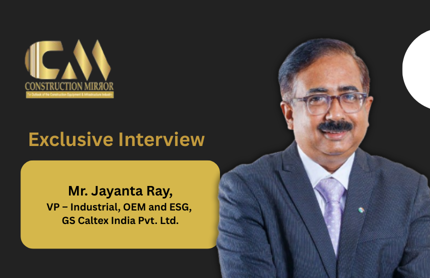 Mr. Jayanta Ray, VP – Industrial, OEM & ESG, GS Caltex India Pvt. Ltd., sharing insights on innovation and sustainability in lubricant technology
