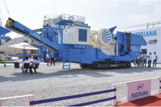 Puzzolana showcases next-generation crushing and screening equipment at EXCON 2025 in Bengaluru