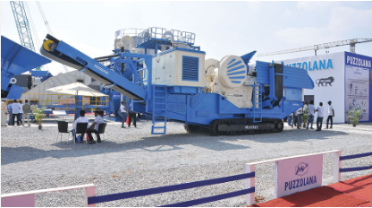 Puzzolana showcases next-generation crushing and screening equipment at EXCON 2025 in Bengaluru