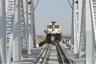Indian Railways engineers repairing and strengthening railway bridges as part of nationwide safety and modernization drive.