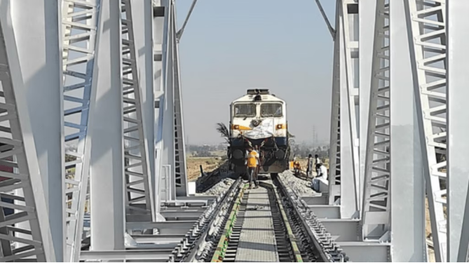 Indian Railways engineers repairing and strengthening railway bridges as part of nationwide safety and modernization drive.