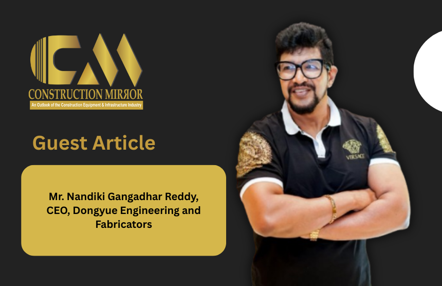 Mr. Nandiki Gangadhar Reddy presenting AAC energy efficiency and chemical performance comparison at the 44th China Aerated Concrete Conference 2025 in Hangzhou