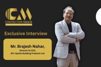 Mr Brajesh Nahar Director and COO APL Apollo Building Products exclusive interview