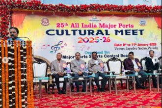 25th All India Major Port Cultural Meet begins at Paradip Port with participation from major Indian ports