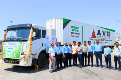 CNG-powered trucks launched by AVG Logistics, Nestlé India and Ashok Leyland for sustainable freight movement