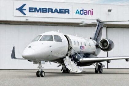 Adani Embraer aircraft manufacturing partnership