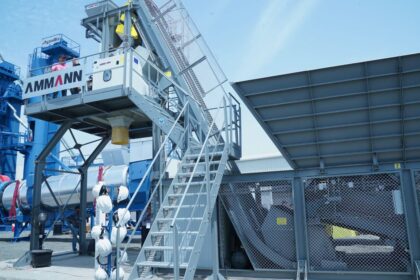 Ammann India asphalt plants supporting record-breaking asphalt laying on NH-544G expressway with Rajpath Infracon
