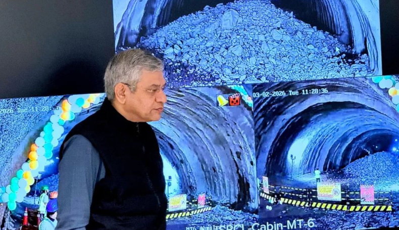 Second Mountain Tunnel Breakthrough Achieved in Palghar for Mumbai–Ahmedabad High-Speed Rail Project