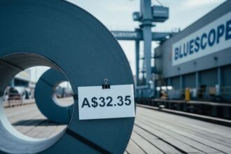 Steel manufacturing plant with molten steel production