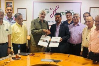 Bellandur Metro Station in Bengaluru where Prestige Group secured 30-year naming rights in ₹115 crore agreement with BMRCL.