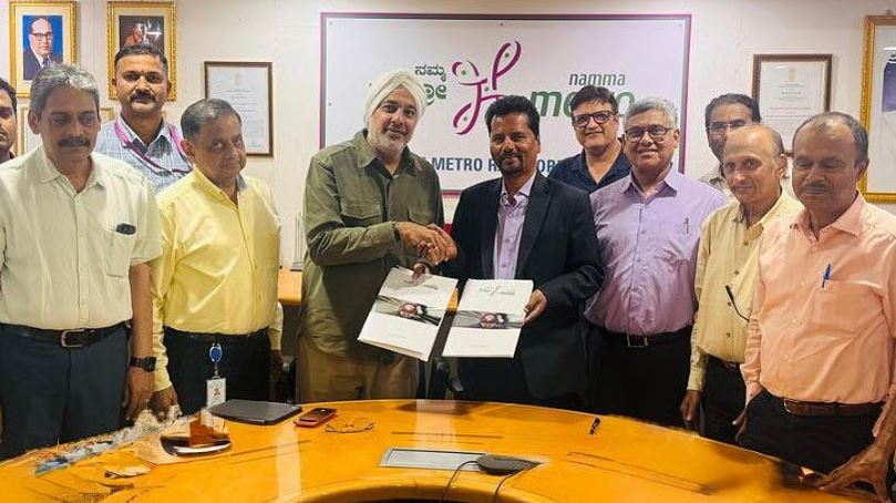 Bellandur Metro Station in Bengaluru where Prestige Group secured 30-year naming rights in ₹115 crore agreement with BMRCL.