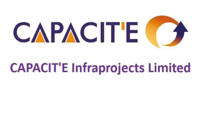 High-rise residential towers and retail building under construction in Thane West.