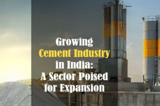 Cement plant production facility in India reflecting positive FY27 demand outlook driven by infrastructure and government capex.