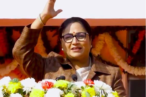 Urban road redevelopment and resurfacing work in Delhi