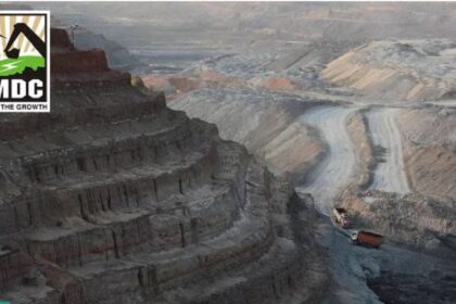 Open-cast lignite and limestone mining operations in Kutch, Gujarat under GMDC project.