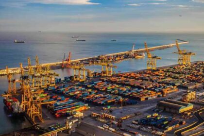 Paradip Port infrastructure and proposed jetty facilities for handling green hydrogen and ammonia cargo.