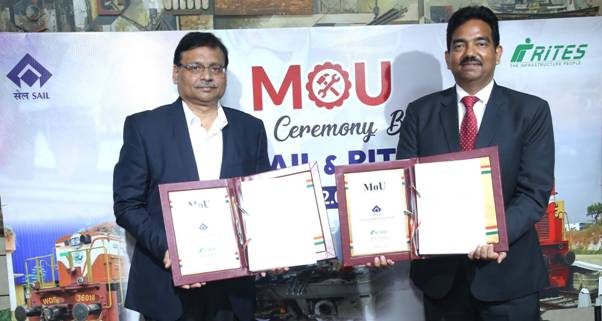 SAIL and RITES Sign MoU to Enhance Logistics and Diesel Locomotive Operations