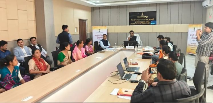 Kamlesh Paswan Assesses Rural Development Schemes in Majuli