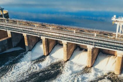 Renukaji Dam project construction site in Himachal Pradesh where Patel Engineering has emerged as L1 bidder for ₹910 crore package.