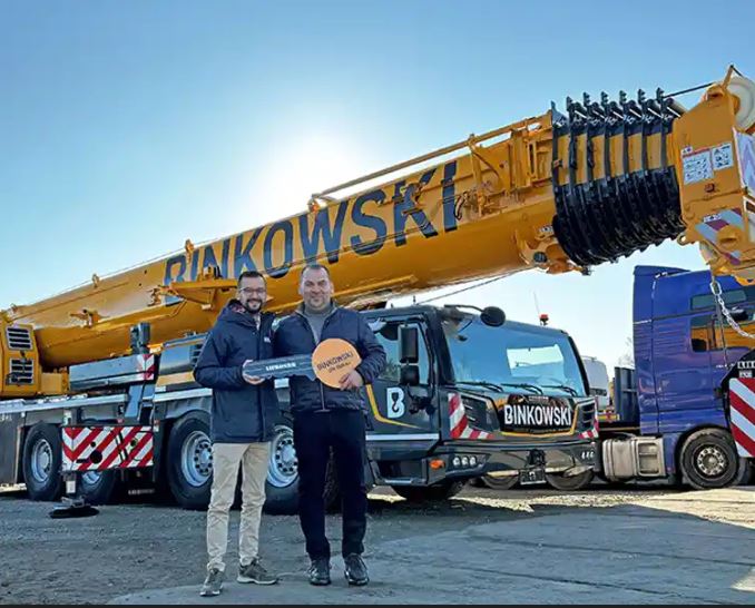Poland-based Binkowski has expanded its fleet with a Liebherr LTM 1300-6.4 all-terrain crane during its 25th anniversary year, boosting heavy-lift capacity for infrastructure and industrial projects.