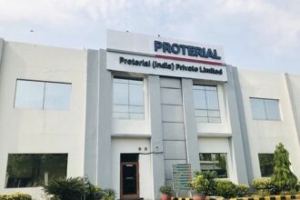 Industrial facility and amorphous metal transformer core representing Proterial’s planned ₹1,350 crore amorphous electrical steel plant at Sri City, Andhra Pradesh.