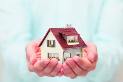 Rural road construction and housing development projects in Indian village