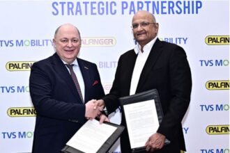 Palfinger India and TVS Mobility Group sign MoU to expand lifting equipment and crane distribution network in India.