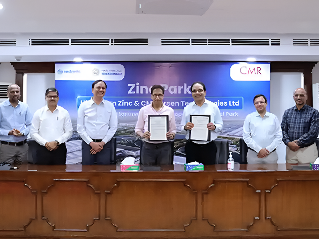 Hindustan Zinc Partners CMR Green Technologies to Establish Zinc Alloy ...