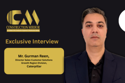 Caterpillar smart road construction equipment with telematics and GPS-enabled systems in India infrastructure projects