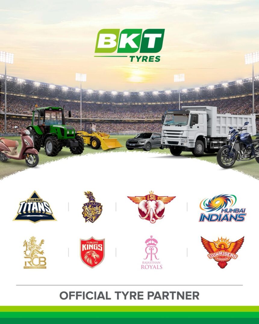 BKT Tyres partners with eight teams in India’s premier T20 cricket league to enhance fan engagement and brand visibility