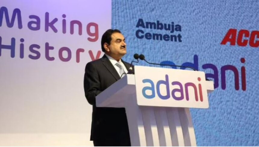 Adani Group green infrastructure investment plan including renewable energy, airports, logistics networks, power transmission and data centres across India.