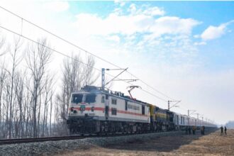 Indian Railways Kavach train safety system expansion and fibre optic network upgrade across multiple railway zones